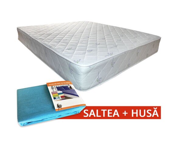 Set Saltea Spectral SuperOrtopedica Ultra 1600x1900 + Husa cu elastic