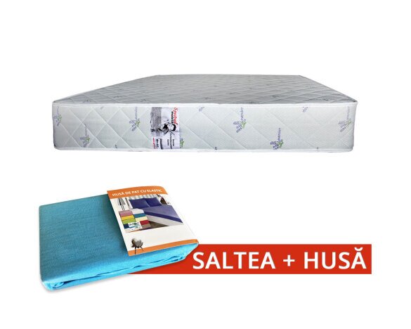 Set Saltea Spectral SuperOrtopedica Ultra 1600x1900 + Husa cu elastic